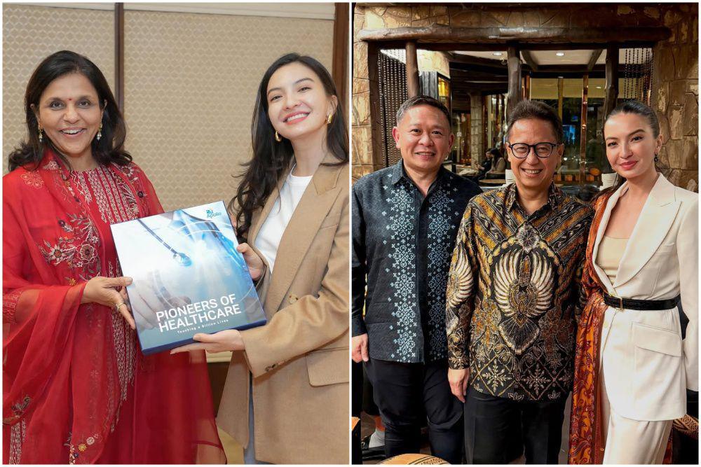 10 Potret Raline Shah Kunker ke India Bareng Kemkomdigi