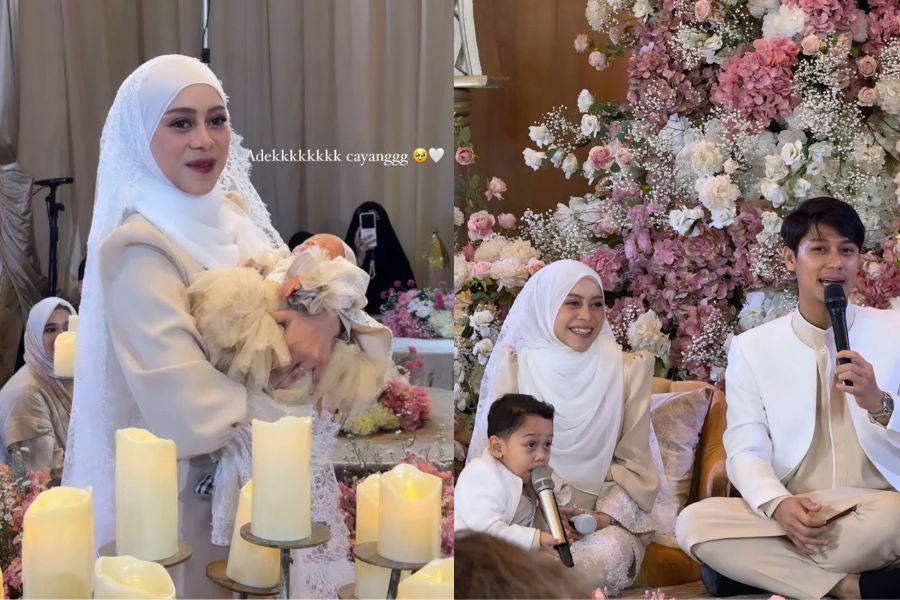 7 Gaya Lesti Kejora di Akikah Anak Keduanya, Tampak Flawless!