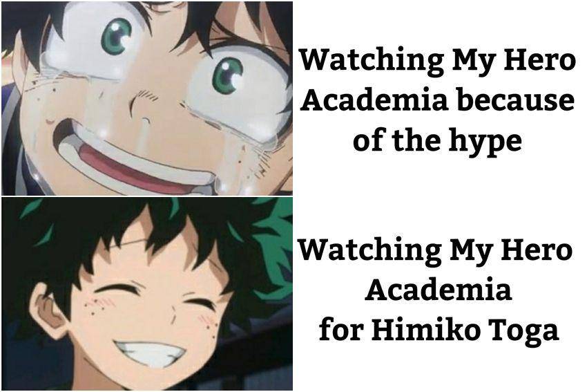 potret meme Himiko Toga (reddit.com/user/NekoTopia)