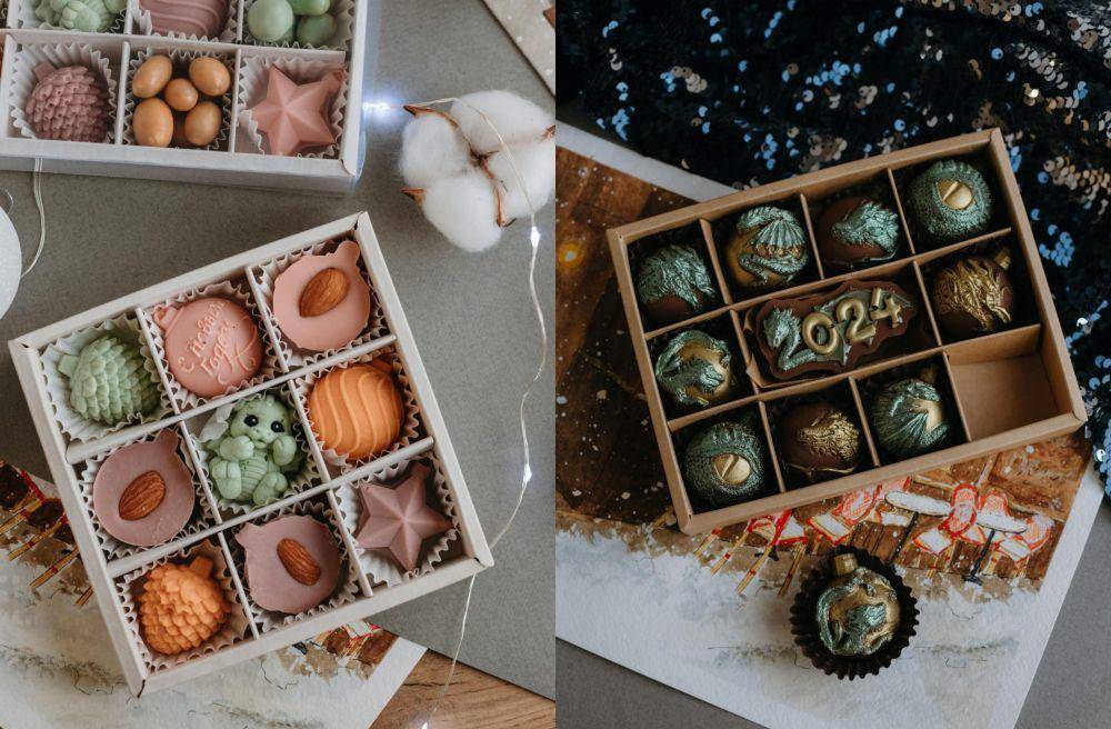 ilustrasi cokelat valentine berbentuk karakter kartun (pexels.com/Alina Matveycheva)
