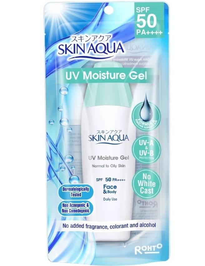 Skin Aqua UV Moisture Gel SPF 50+ PA++++ (shopee.co.id/Beauteamor Official Shop)
