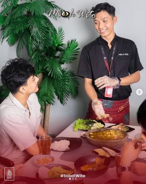 Restaurant Nusantara Mbok Wito Bandar Lampung (Instagram/mbok_wito)