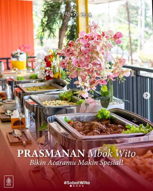 Restaurant Nusantara Mbok Wito Bandar Lampung (Instagram/mbok_wito)