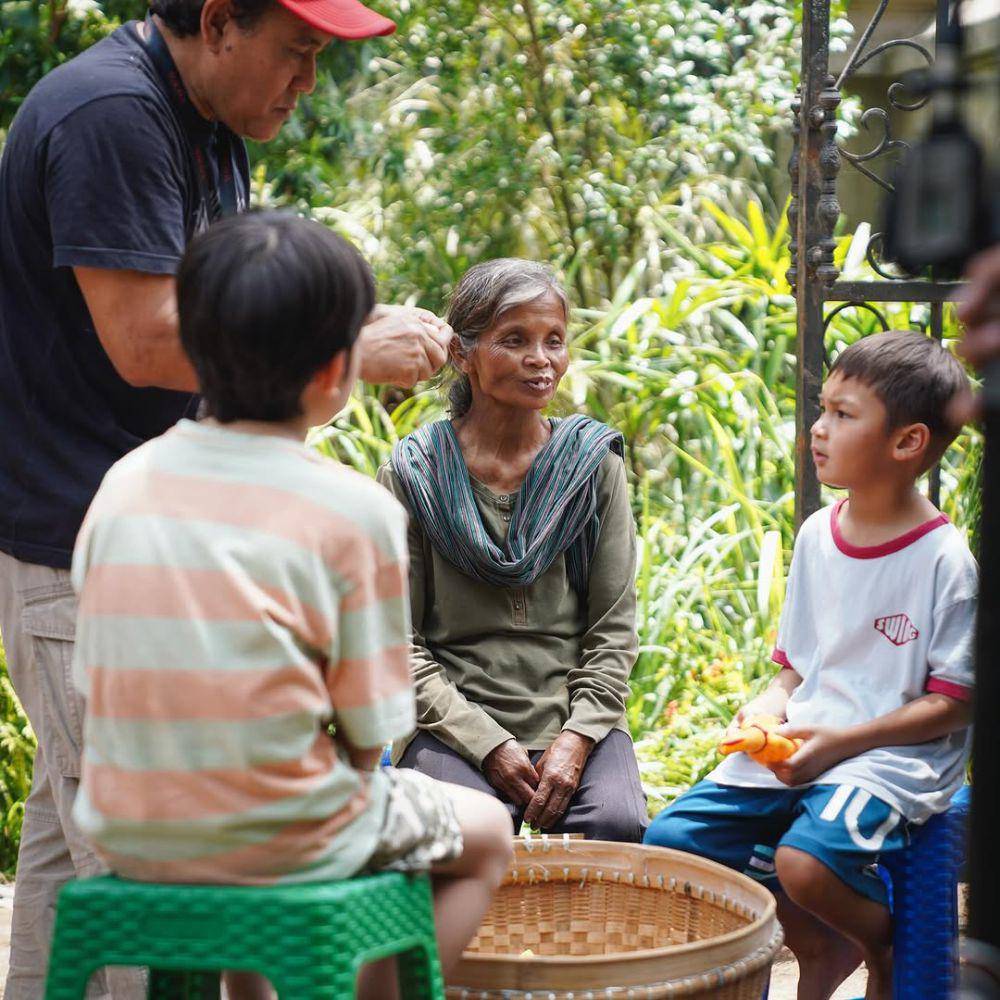 Kiano dan Kenzo syuting film (instagram.com/baimwong)