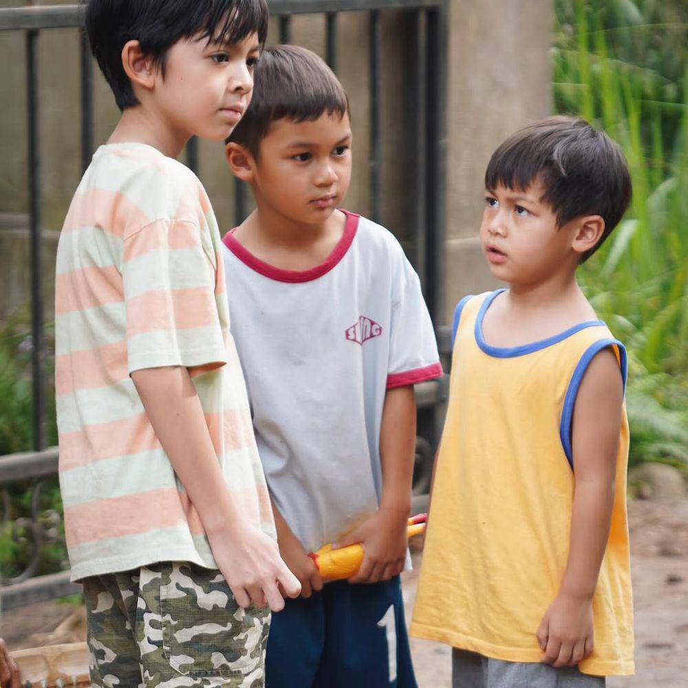 Kiano dan Kenzo syuting film (instagram.com/baimwong)