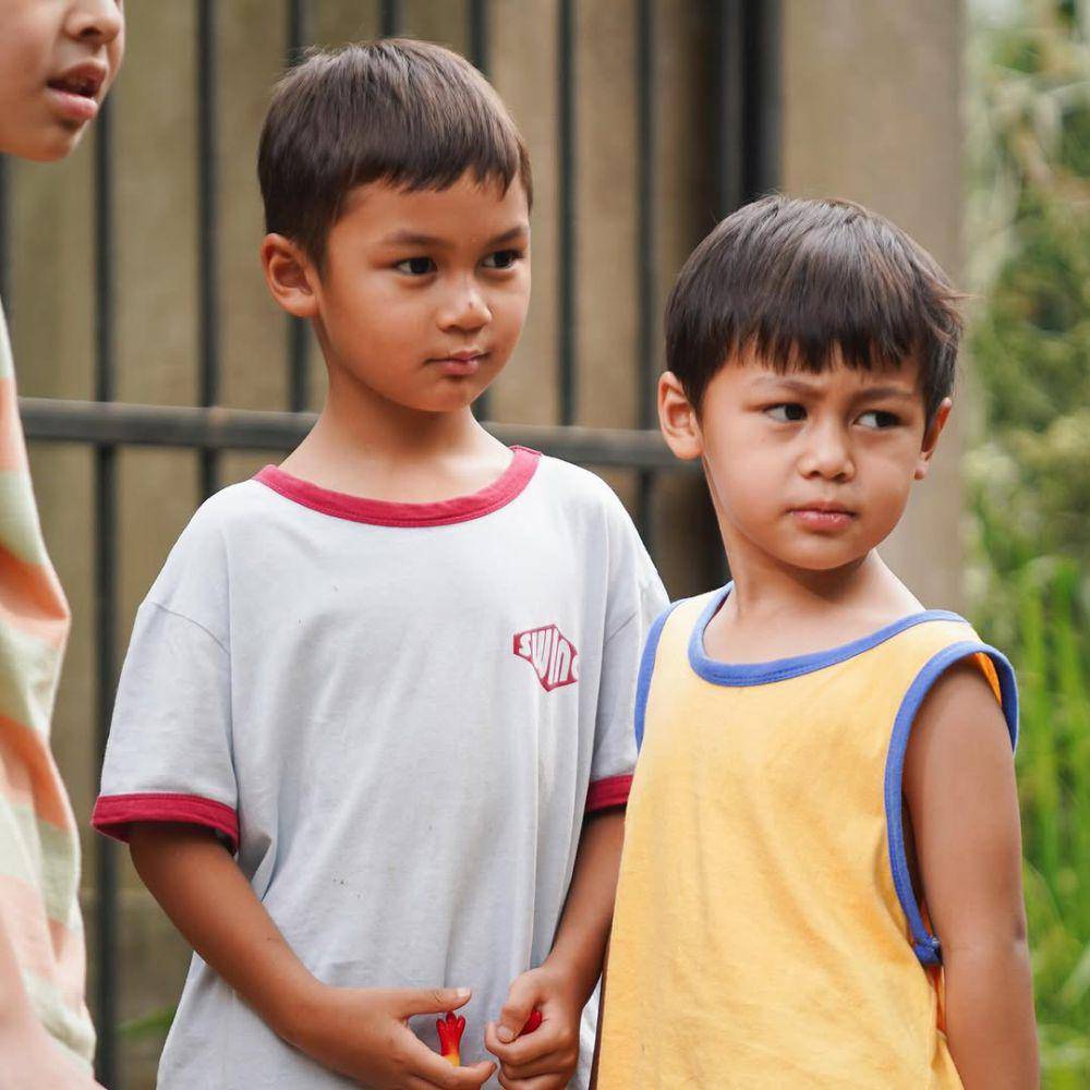 Kiano dan Kenzo syuting film (instagram.com/baimwong)