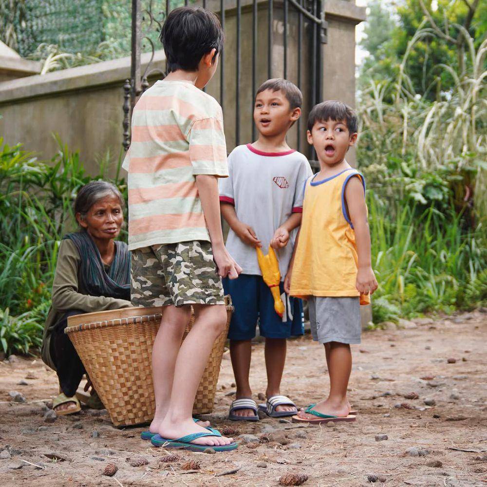 Kiano dan Kenzo syuting film (instagram.com/baimwong)