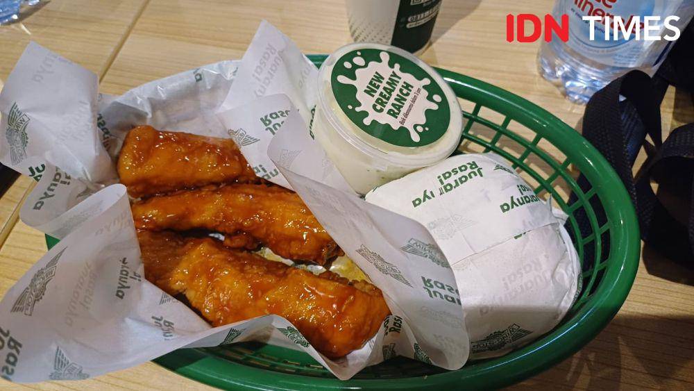 Potret Chicken Tender with Creamy Ranch (IDN Times/Dhiya Awlia Azzahra)