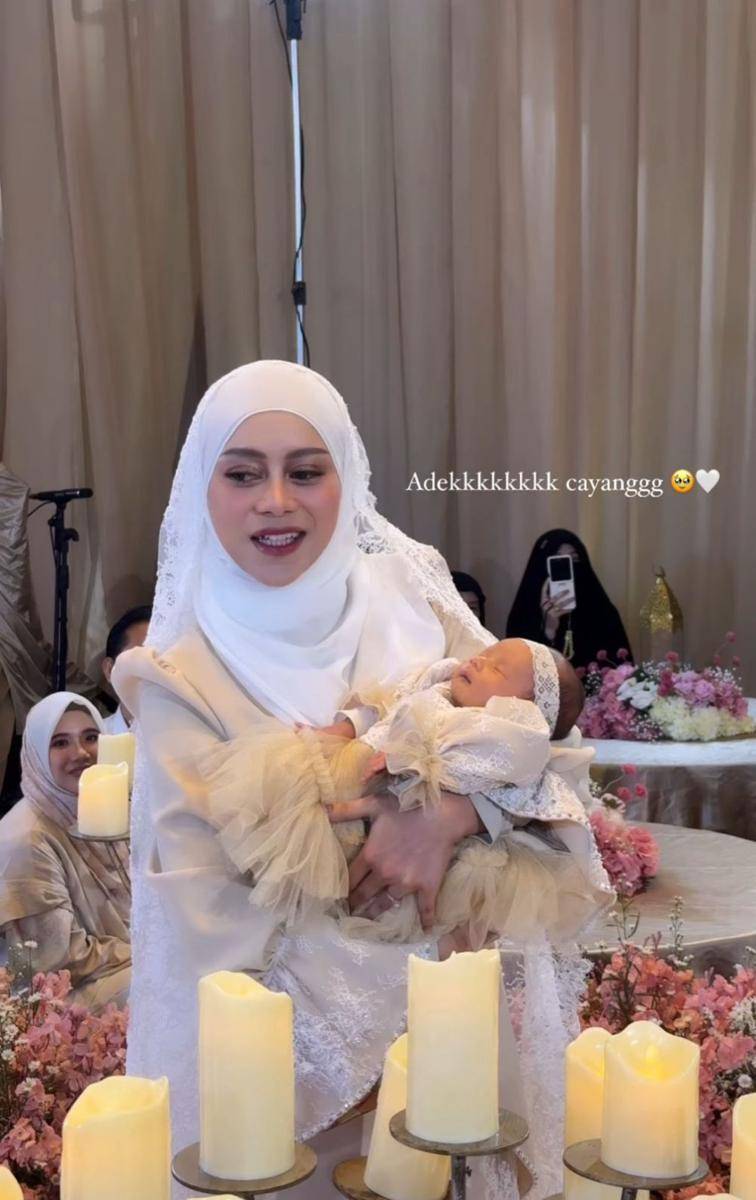 Gaya Lesti Kejora di Akikah Anak Keduanya (instagram.com/valtifanka)