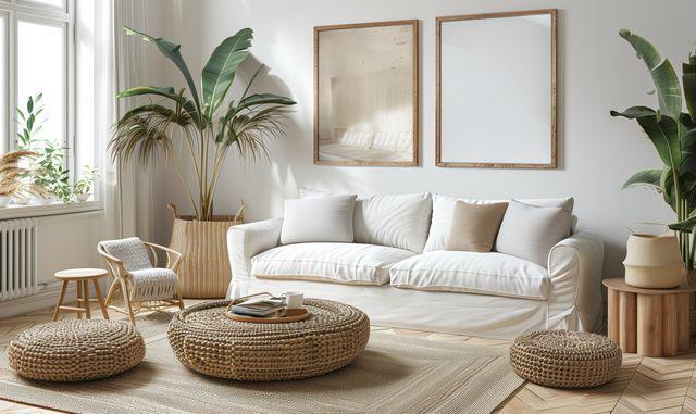 8 Ide Desain Ruang Keluarga dengan Dekorasi Rotan, Estetik Abis!