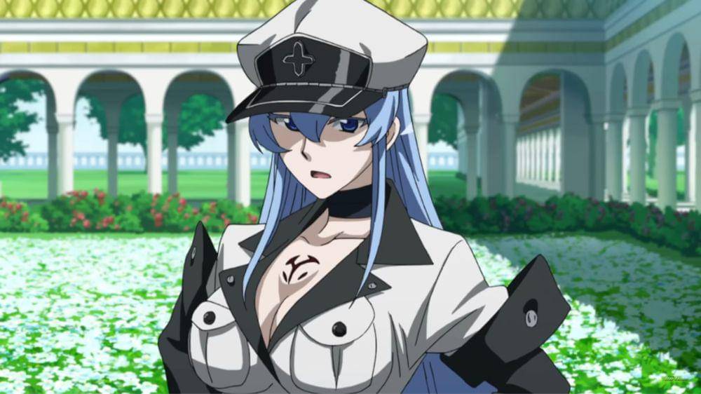 Esdeath dari anime Akame Ga Kill! (dok. White Fox/Akame Ga Kill!)