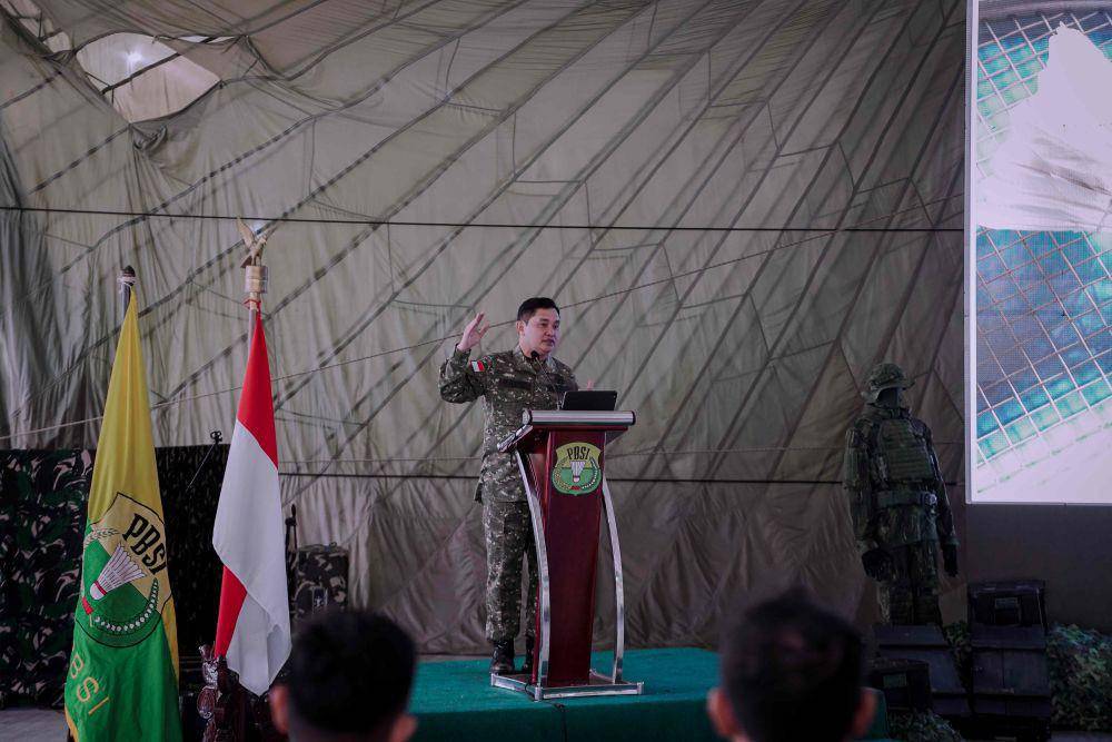 Ketua Umum PP PBSI M. Fadil Imran dalam retreat PBSI 2025 (dok.PP PBSI)