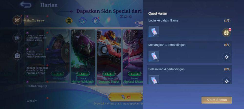 misi di event Suffle Draw Mobile Legends (dok. Moonton/Mobile Legends: Bang Bang)
