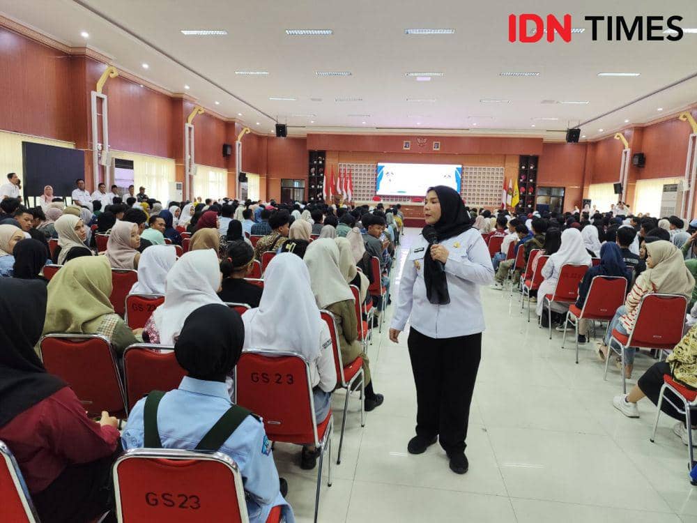 Walikota Bandar Lampung, Eva Dwiana. (IDN Times/Muhaimin)