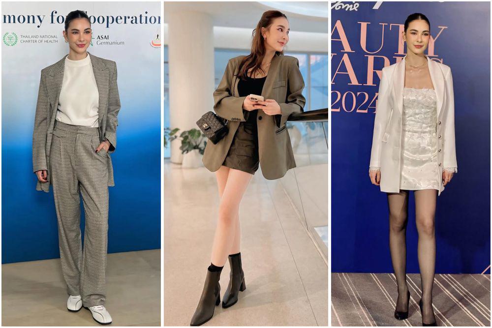 8 Ide OOTD Pakai Blazer ala Bow Benjawan, Stand Out Penuh Wibawa