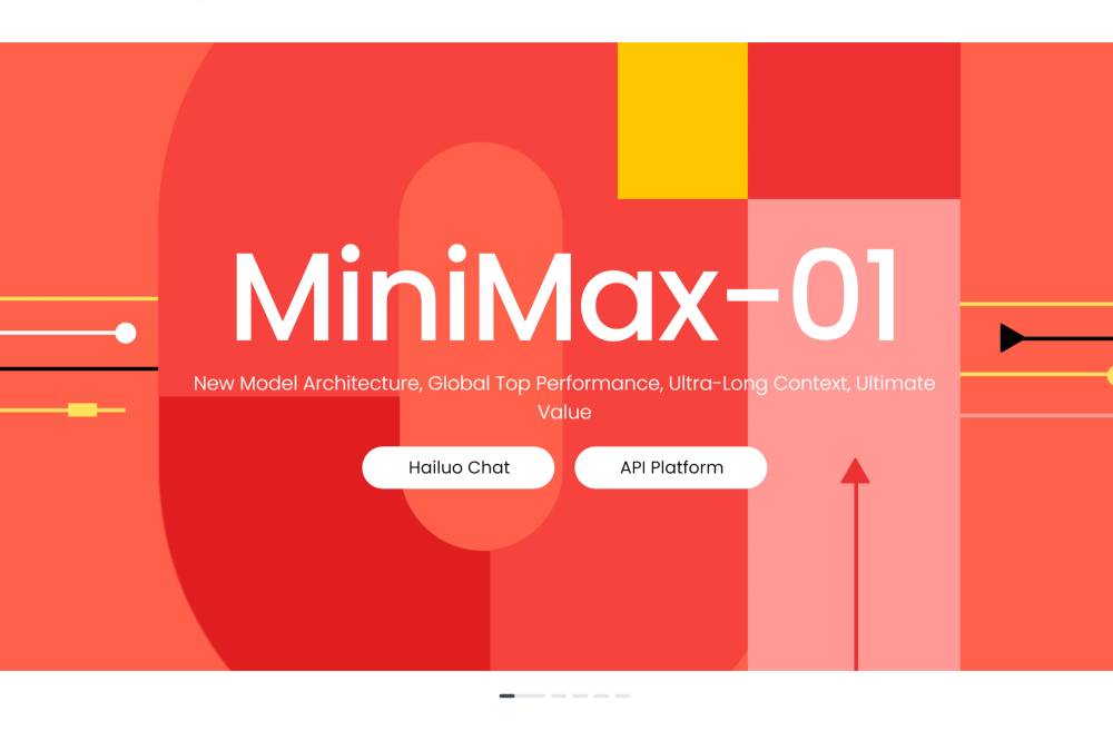 tampilan situs MiniMax. (dok. MiniMax)