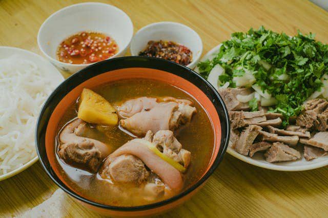 Potret soto ayam bening sederhana