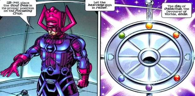 Galactus berencana untuk memakan Infinity Stones (dok. Marvel)