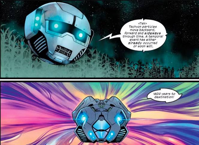 H.E.R.B.I.E di semesta Ultimate dan H.E.R.B.I.E versi ciptaan Doctor Doom (dok. Marvel)