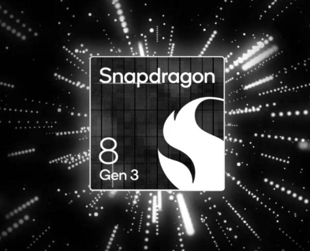 ilustrasi prosesor Qualcomm Snapdragon 8 Gen 3 (asus.com)