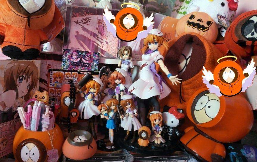 potret koleksi Higurashi: When They Cry (reddit.com/user/hornyhajime)