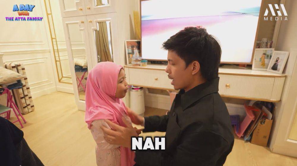 potret Ameena belajar mengaji (youtube.com/attahalilintar)