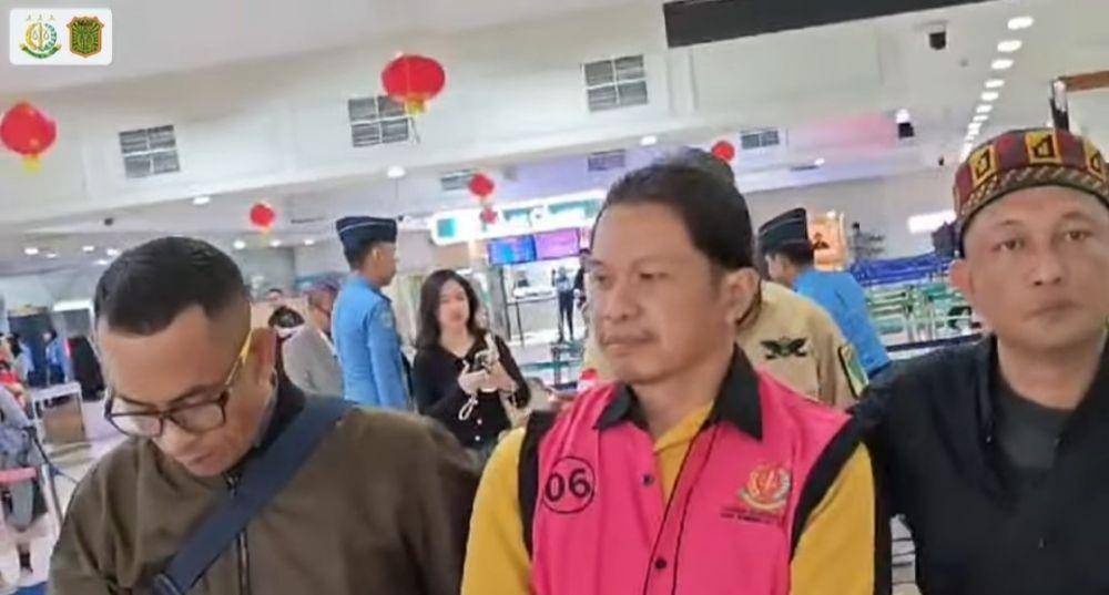 DPO kasus korupsi alat Covid-19 di OKU Selatan berhasil ditangkap. (Dok. Kejari Sumsel)