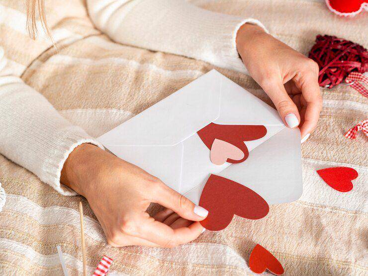Ilustrasi membuat valentine's card (freepik.com/freepik)