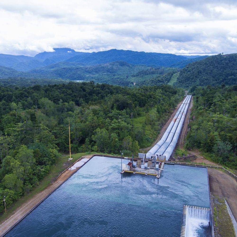 Pengurangan emisi karbon dengan menggunakan tenaga listrik dari 3 PLTA (instagram.com/ptvaleindonesia)