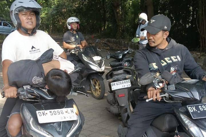 Pelaku penculikan diamankan oleh Polsek Denpasar Selatan (Dok.IDN Times/istimewa)