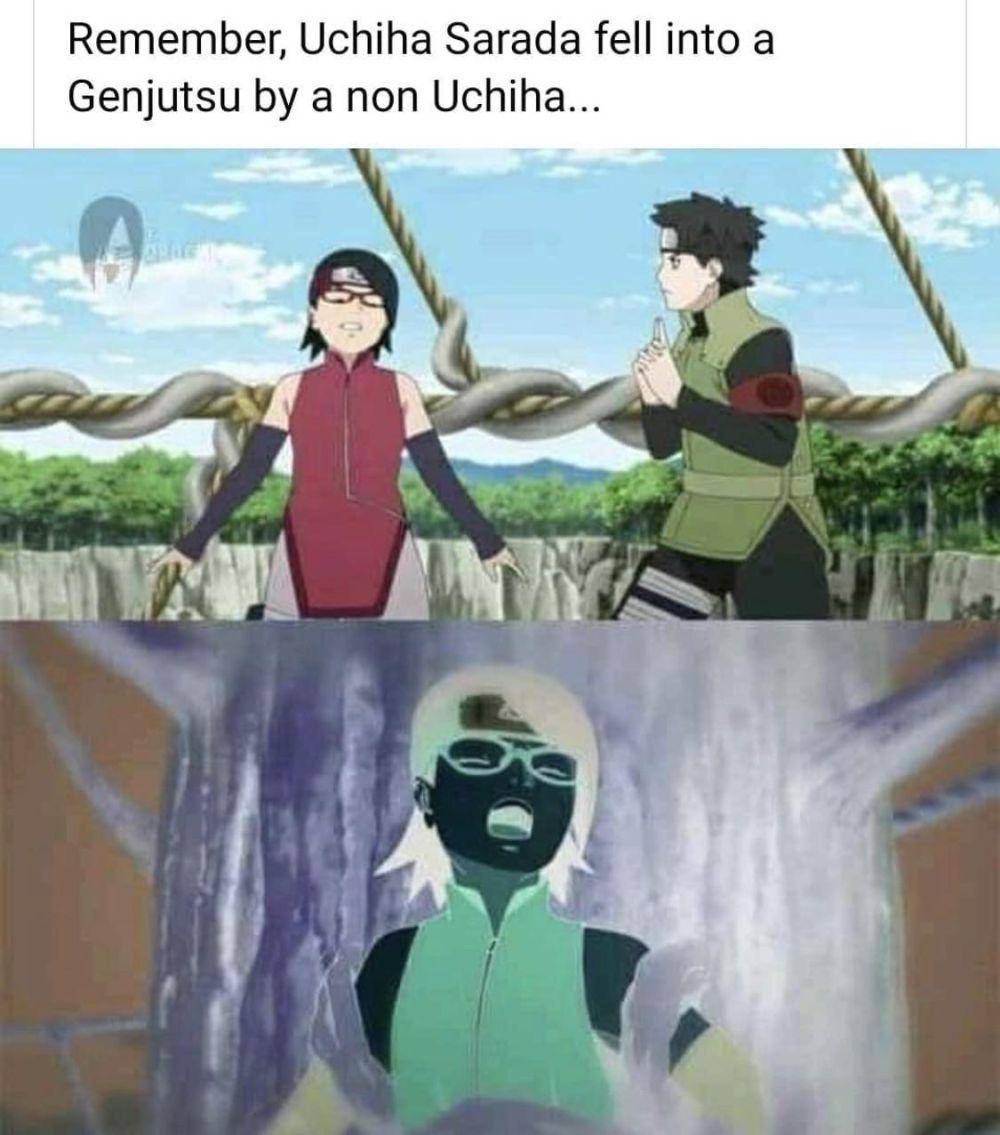 potret meme Sarada (reddit.com/user/yeeeeeet73373)