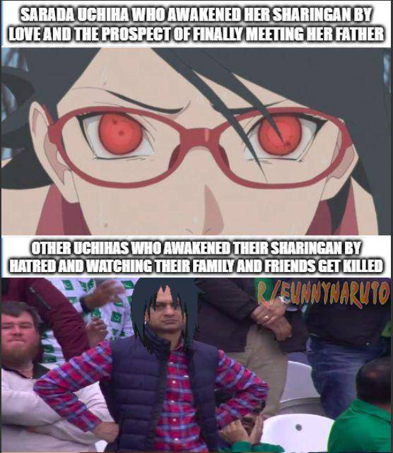 potret meme Sarada (reddit.com/user/pedrulho)