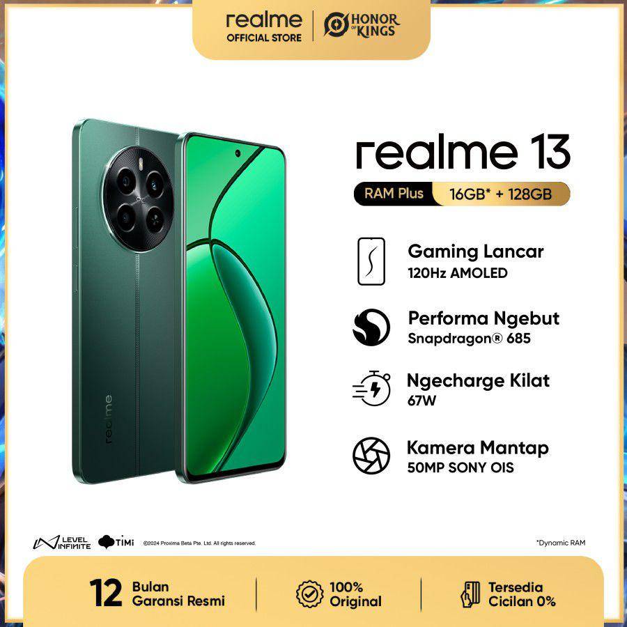 realme 13 (tokopedia.com/realme Official Store)