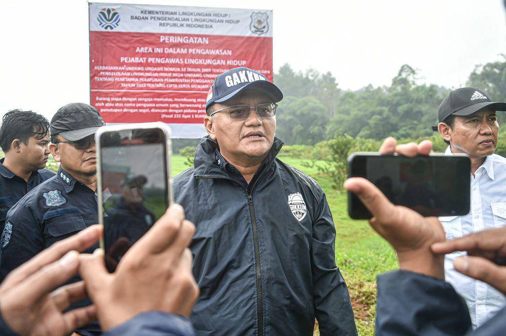 Direktur Pengaduan dan Pengawasan Lingkungan Hidup Gakkum LH Ardyanto Nugroho. (Dok KLH).