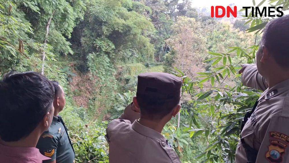 Lokasi Sumarni disengat tawon vespa saat mencari rumput. IDN Times/ Riyanto.