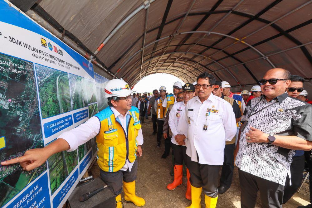 Telan Dana Rp1,1 T, Normalisasi Sungai Wulan Kudus Baru 4 Persen