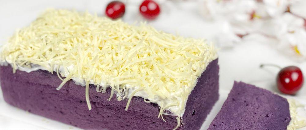 Resep Brownies Kukus Ubi Ungu yang Manis Lembut, Gak Seret Teksturnya