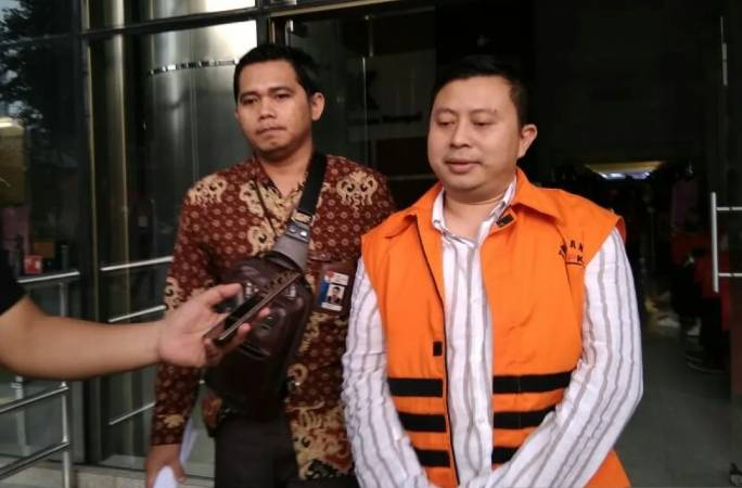 Eks Kader PDIP Saeful Bahri. (ANTARA/Benardy Ferdiansyah)