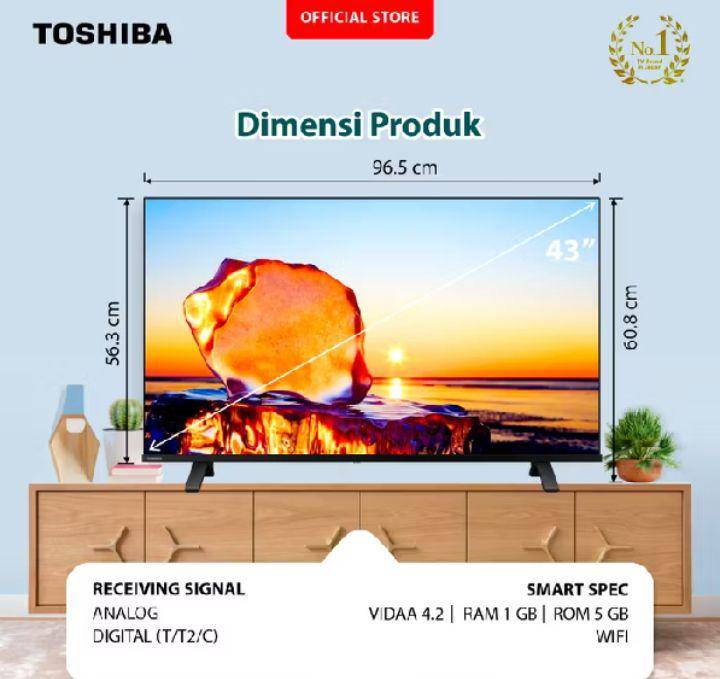 Toshiba Smart TV 43E32KP (shopee.co.id/toshiba_official_shop)
