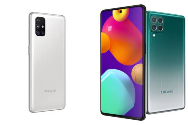 Samsung Galaxy M51 (kiri) dan Samsung Galaxy M62 (kanan) (samsung.com)