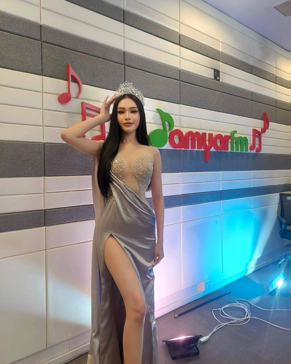 Potret Miss Supranational Myanmar 2025, Lin Cherry Moe (instagram.com/cherry_moe_01)
