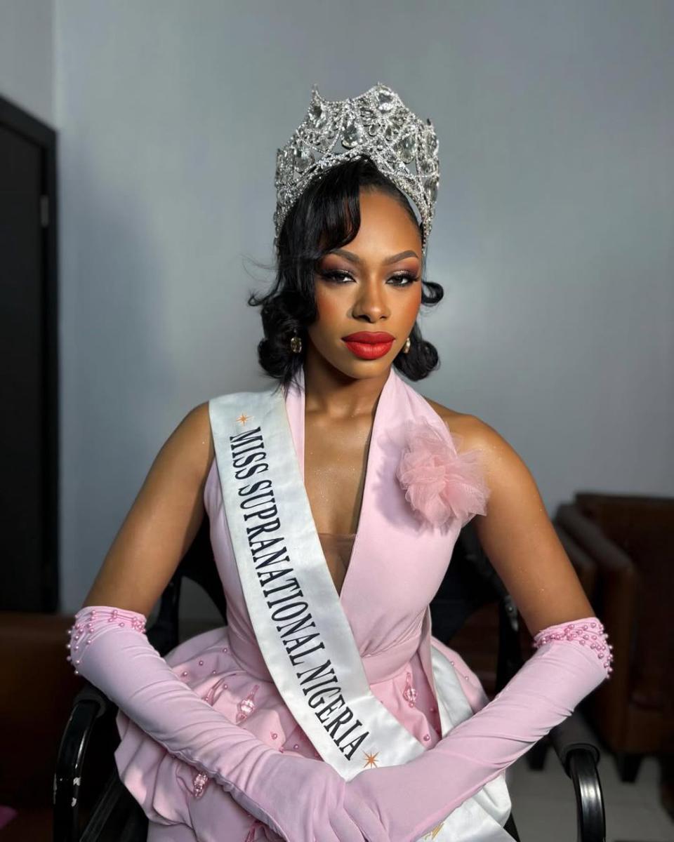 Potret Miss Supranational Nigeria 2025, Paula Ezendu (instagram.com/paulaezendu)
