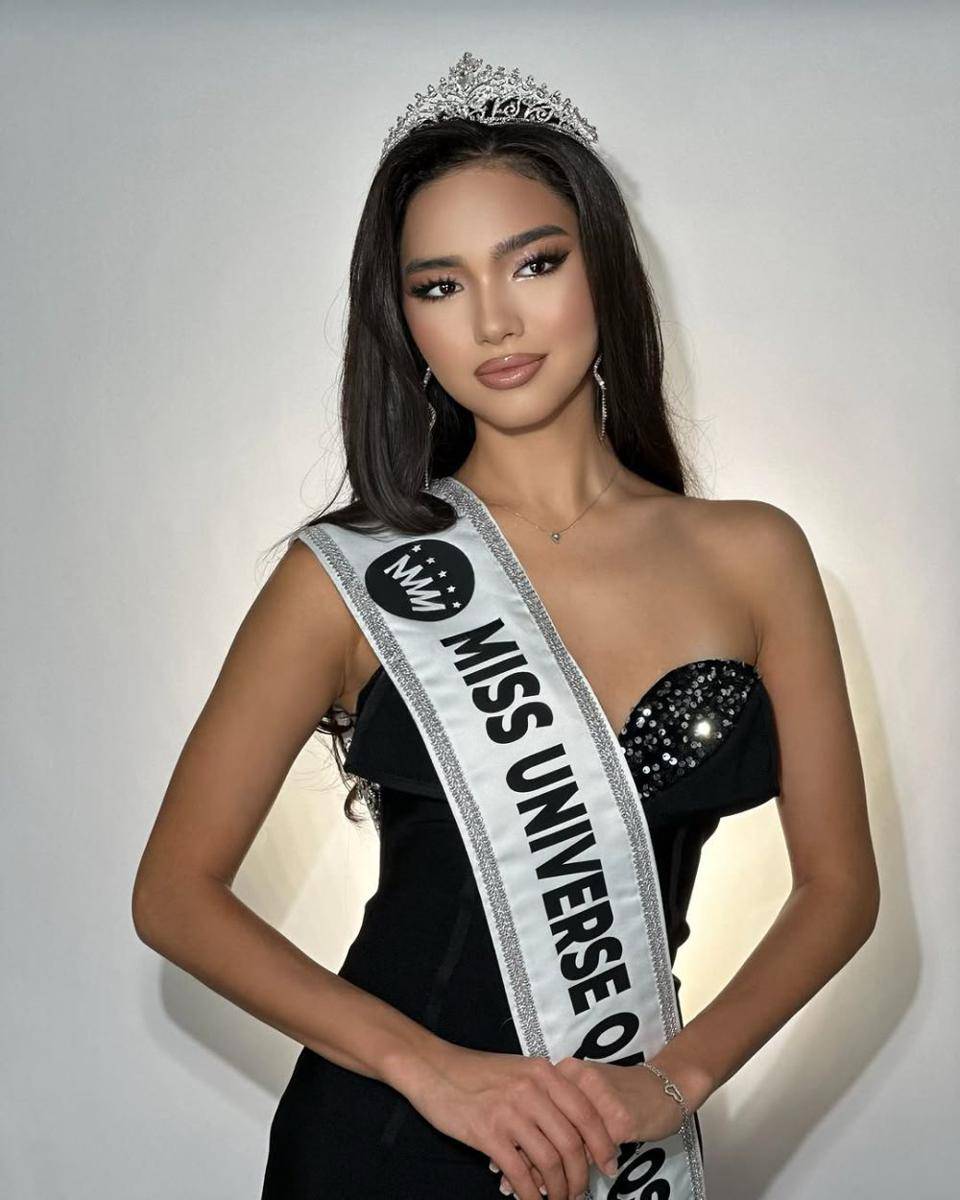 Potret Miss Universe Kazakhstan 2025, Dana Almasova (instagram.com/nurs.orazgaliyev)