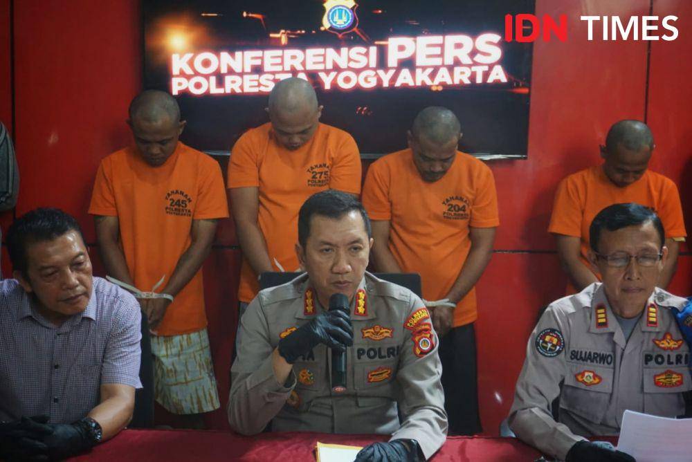 Polisi mengungkap sindikat pencurian kendaraan bermotor. (IDN Times/Tunggul Damarjati)