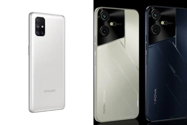 Samsung Galaxy M51 vs TECNO POVA NEO 3, Duel Sebaya 7000 mAh!