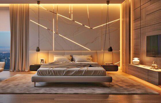 8 Ide Kamar Tidur Elegan Dekorasi Marmer, Naksir yang Mana?