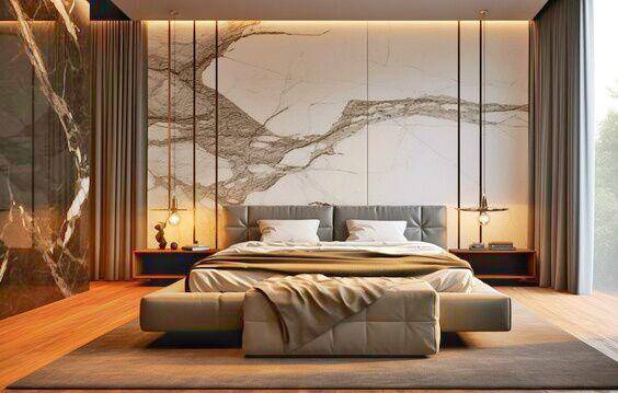 kamar tidur dekorasi marmer (vecteezy.com/icon ade)