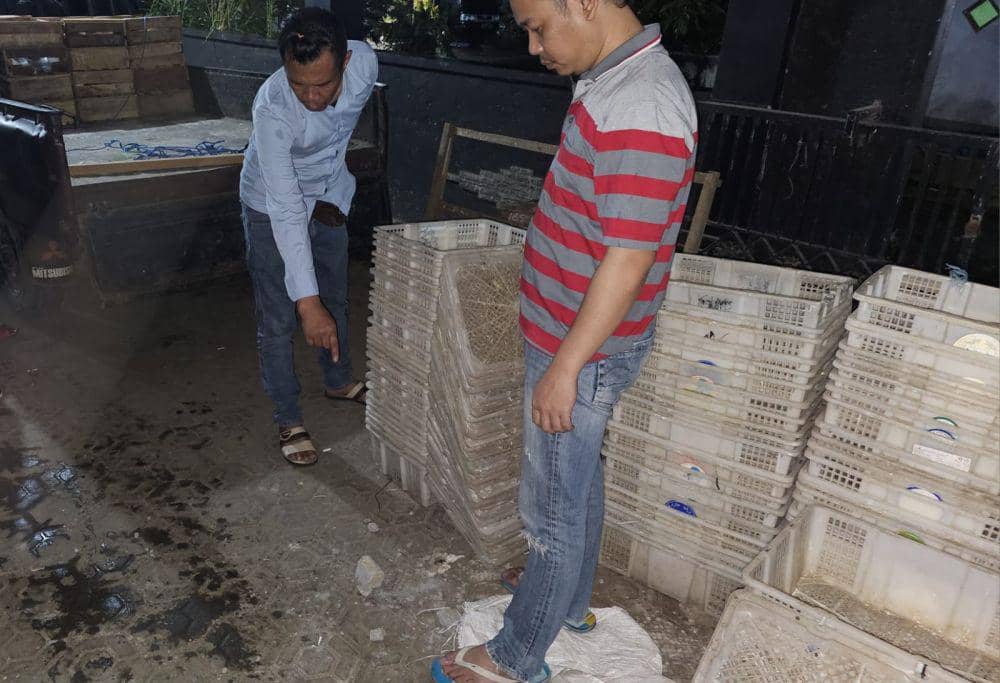 Olah TKP upaya perampokan oleh WNA Di Kabupaten Malang. (Dok. Humas Polres Malang)
