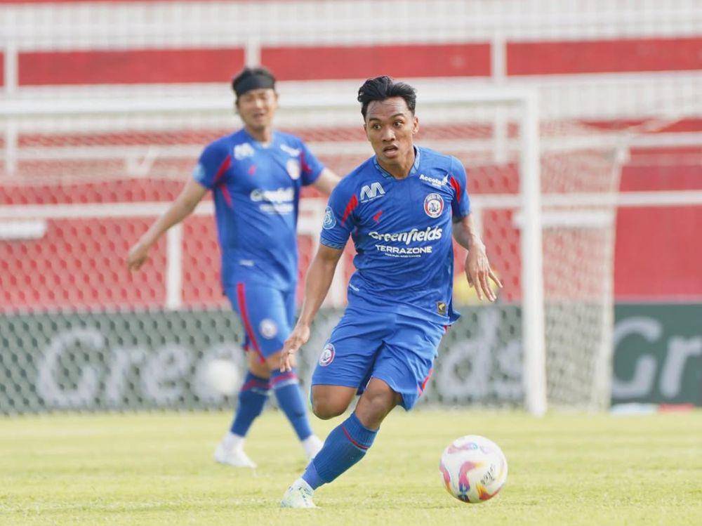 Gelandang Arema FC, Arkhan Fikri. (Instagram/arkhanfikri)