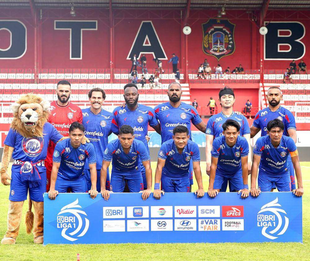 Skuad Arema FC untuk Liga 1 Musim 2024/2025. (Instagram/arkhanfikri)